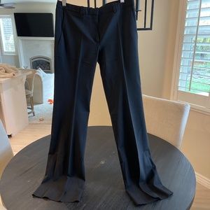 Theory black flare, leg trousers
